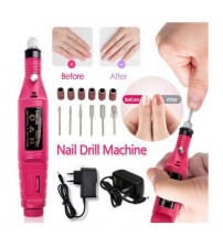 Electric Nail Drill Bits File Tool Set Machine Grinding Acrylic Art Manicure Pen Shape 